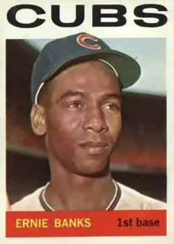 Front of Ernie Banks