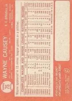 Back of Wayne Causey