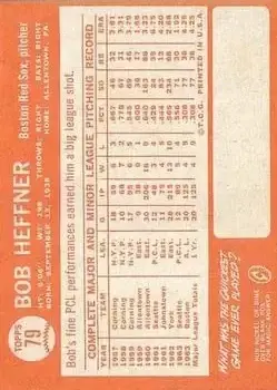 Back of Bob Heffner
