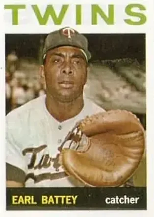 1964 Topps #90 Earl Battey