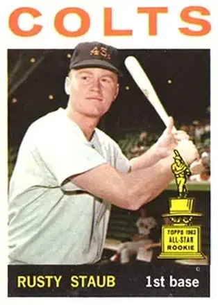 1964 Topps #109 Rusty Staub