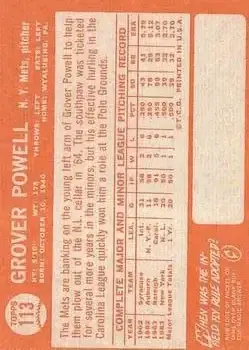 Back of Grover Powell