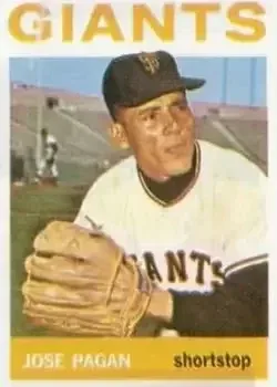 1964 Topps #123 Jose Pagan