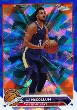 2023-24 Topps Chrome Sapphire Edition feature card