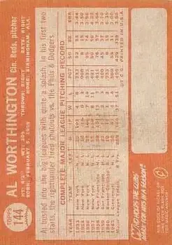 Back of Al Worthington