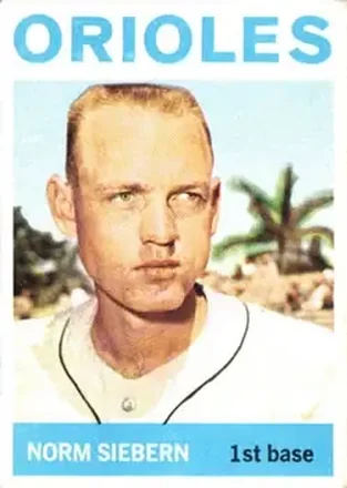 1964 Topps #145 Norm Siebern