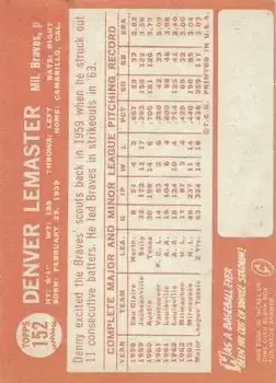 Back of Denver Lemaster