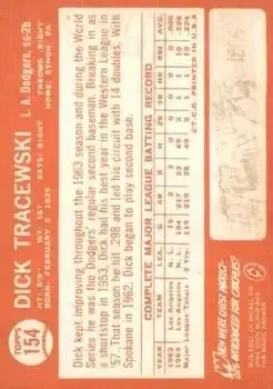 Back of Dick Tracewski