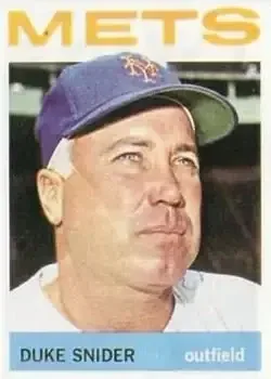 1964 Topps #155 Edwin "Duke" Snider