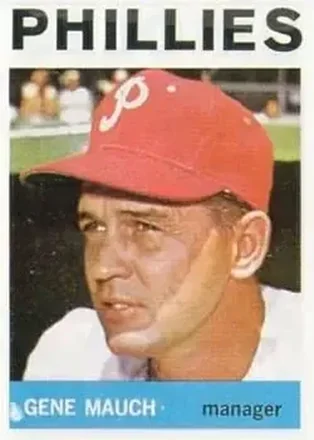 1964 Topps #157 Gene Mauch