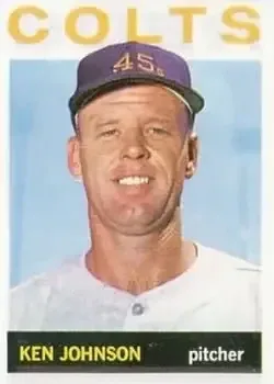 1964 Topps #158 Ken Johnson