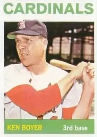 1964 Topps #160 Ken Boyer