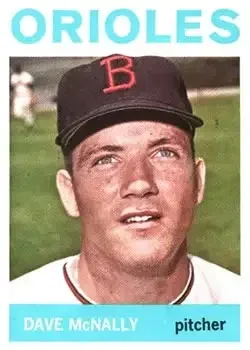 1964 Topps #161 Dave McNally