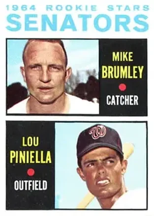 1964 Topps #167 Lou Piniella)