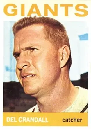 1964 Topps #169 Del Crandall
