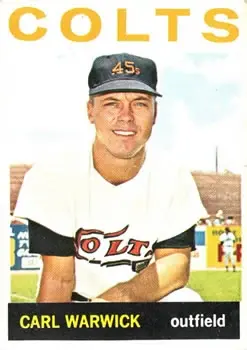 1964 Topps #179 Carl Warwick