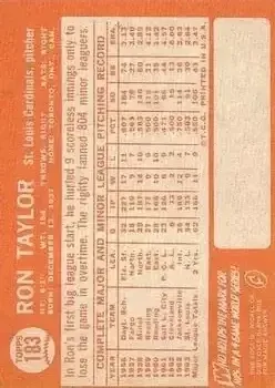 Back of Ron Taylor