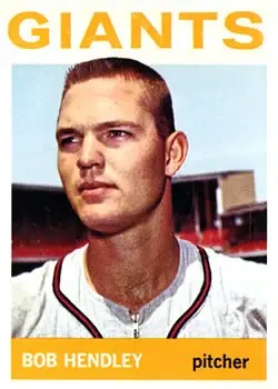 1964 Topps #189 Bob Hendley