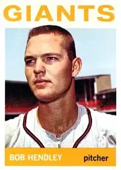 1964 Topps #189 Bob Hendley