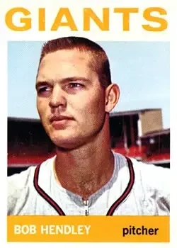 1964 Topps #189 Bob Hendley