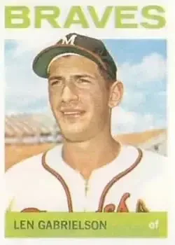 1964 Topps #198 Len Gabrielson