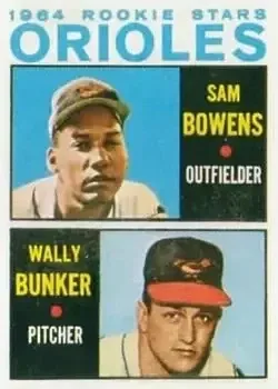 1964 Topps #201 Wally Bunker)