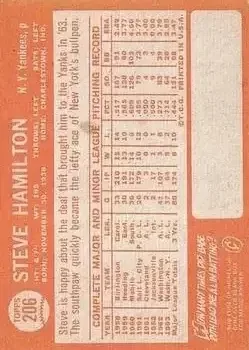 Back of Steve Hamilton