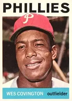 1964 Topps #208 Wes Covington