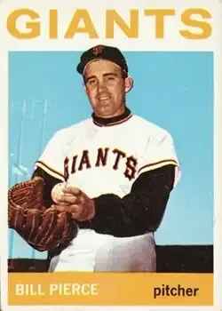 1964 Topps #222 Bill Pierce
