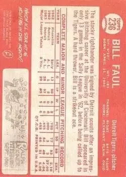 Back of Bill Faul