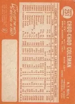 Back of Clarence Coleman