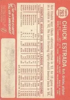 Back of Chuck Estrada