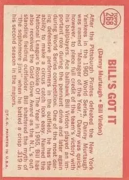 Back of Card #268
