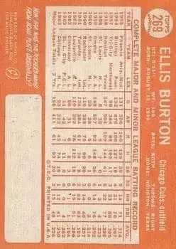Back of Ellis Burton