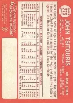 Back of John Tsitouris