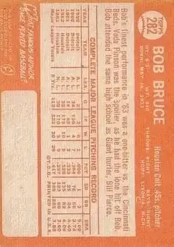 Back of Bob Bruce