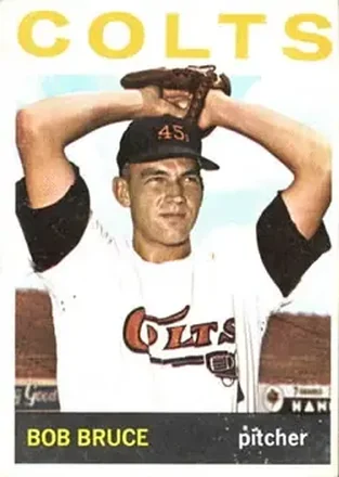 1964 Topps #282 - Bob Bruce - Houston Colt .45s 1964 Topps #282 - Bob Bruce - Houston Colt .45s