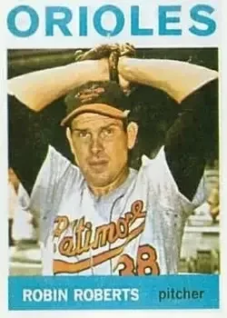 1964 Topps #285 Robin Roberts