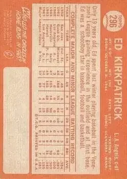 Back of Ed Kirkpatrick