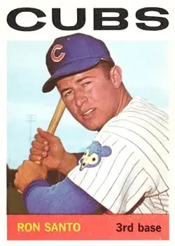 Front of Ron Santo