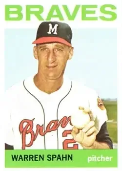 1964 Topps #400 Warren Spahn