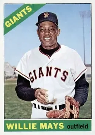 1966 Topps #1 Willie Mays