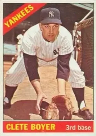 1966 Topps #9 Cletis Boyer