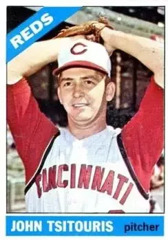 1966 Topps #12 John Tsitouris