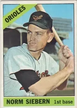 1966 Topps #14 Norm Siebern