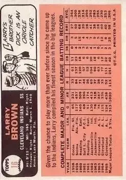 Back of Larry Brown