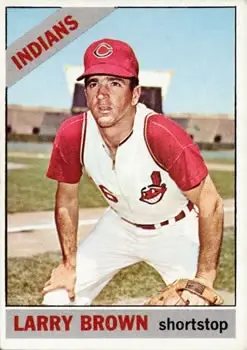 1966 Topps #16 Larry Brown