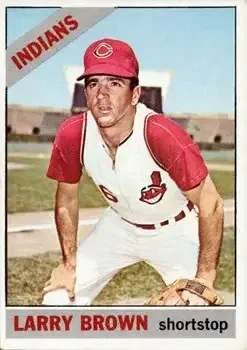 1966 Topps #16 Larry Brown