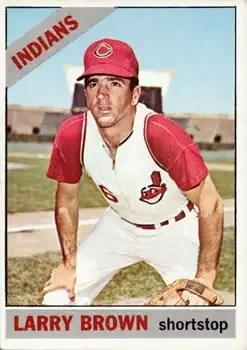 1966 Topps #16 Larry Brown