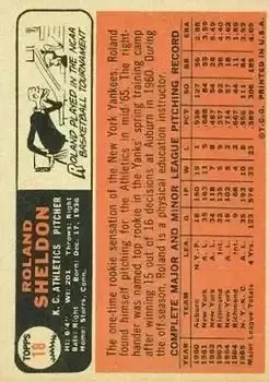 Back of Roland Sheldon